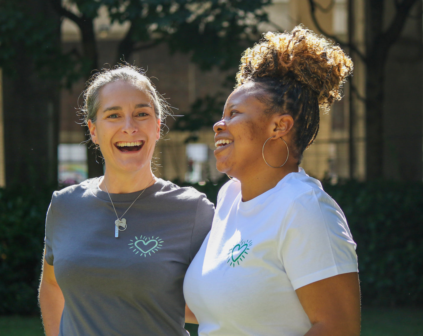 Amma x Alice Dansey-Wright T-shirt - gray/mint