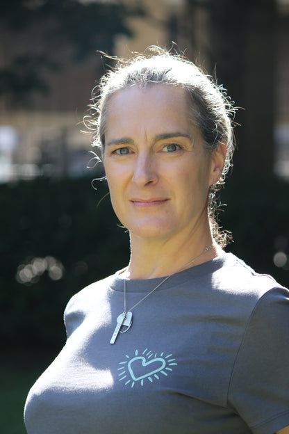 Amma x Alice Dansey-Wright T-shirt - gray/mint