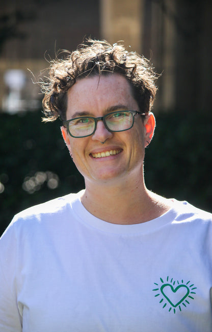 Amma x Alice Dansey-Wright T-shirt - white/green