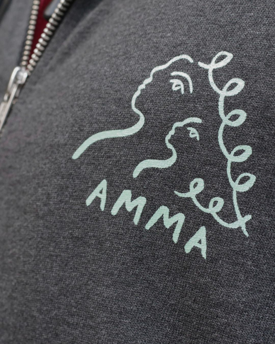 Amma x Alice Dansey-Wright Zip-Up Hoodie